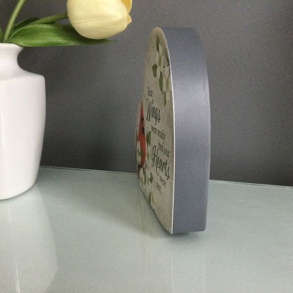 Sympathy Gift Cardinal Angel Decor - Picture 2 of 4